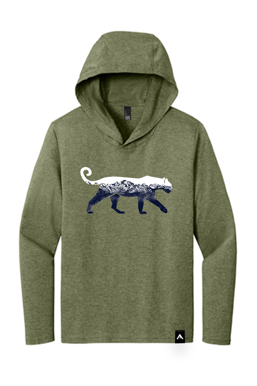 Leopard Hoodie - Green (Mens)
